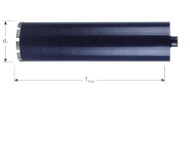 Afbeeldingen van Rotec Diamantboor 1.1/4 56x400 Nat,blauw