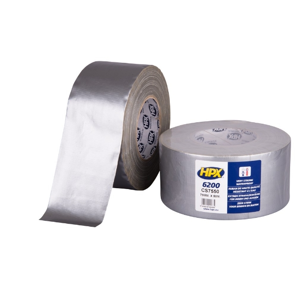 Afbeeldingen van Pantsertape - zilver 75mm x 50m CS7550