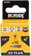 Afbeeldingen van Iro bit 1/4'' 25mm SQ1 verp. á 10 stuks