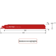 Afbeeldingen van Rotec Reciprozaagblad RC440/S1226CHF [5]