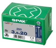 Afbeeldingen van Spax spaanplaatschroef Univ. T20 VD 3,5x20 