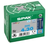 Afbeeldingen van Spax sp.plaatschroef Univ. T20 VD 4,0x30 a2