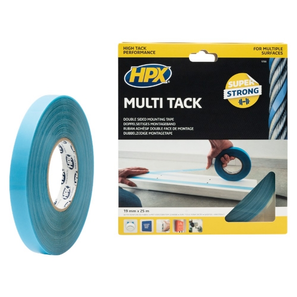 Afbeeldingen van Dubbelzijdige Multi-tack tape - semi-tra
