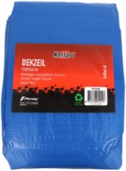 Afbeeldingen van Kelfort dekzeil met ringen 10x12 meter blauw