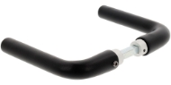 Afbeeldingen van Oxloc deurkruk L-model 38-42mm mat zwart