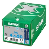 Afbeeldingen van Spax sp.plaatschroef Univ. T20 VD 4,5x50 a2