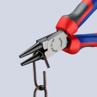 Afbeeldingen van Rondbektang gepol. 160mm mc-greep Knipex