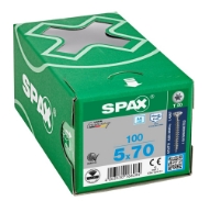 Afbeeldingen van Spax sp.plaatschroef univ. T20 VD 5,0x70 a2