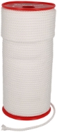 Afbeeldingen van Kelfort koord 4mm gevl. wit 100m rol