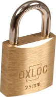 Afbeeldingen van Hangslot Mess.Gls. 25Mm Gs Ka 2501
