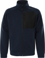 Afbeeldingen van Fri Sweatshirtjack 7830 GKI mt. L Marineblauw