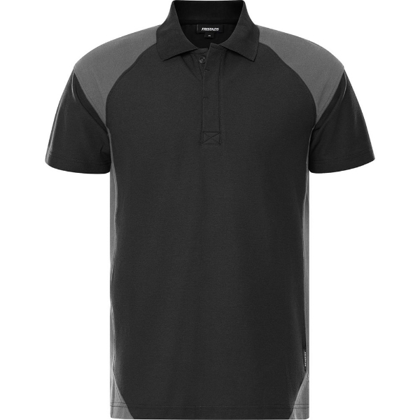 Afbeeldingen van Heavy poloshirt 7047 GPM mt.XL zwart/grijs