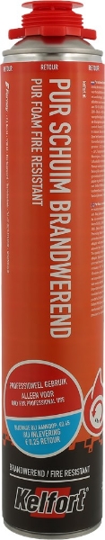 Afbeeldingen van Kelfort purschuim 750ml m.schroef brandwerend
