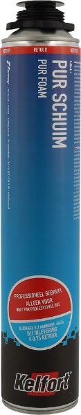 Afbeeldingen van Pu-schuim 750ml v.pist.(nbs) retourbus