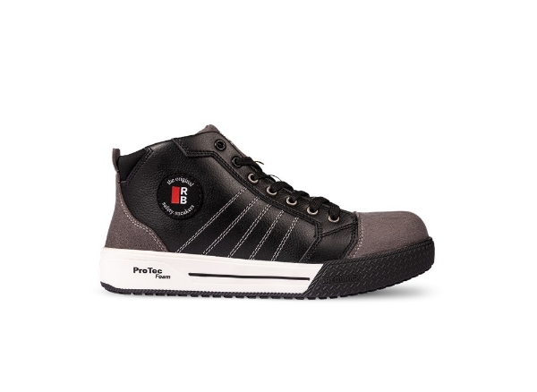 Afbeeldingen van Werkschoen mt.46 s3s dunk high zwart