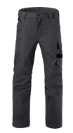 Afbeeldingen van Hav werkbroek mt.64 charcoal grijs kniez.