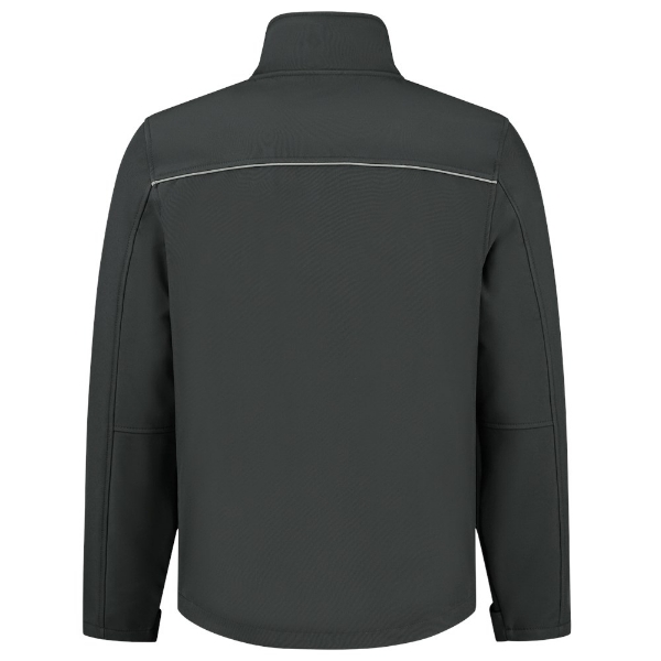 Afbeeldingen van Softshell Luxe 402006 M Darkgrey