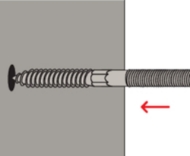 Afbeeldingen van Stokschroef m10x180