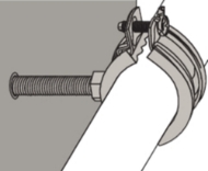 Afbeeldingen van Stokschroef m10x180