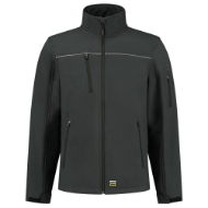 Afbeeldingen van Softshell Luxe 402006 XXS Darkgrey