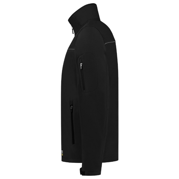 Afbeeldingen van Softshell Luxe 402006 XL Black