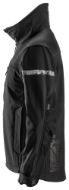 Afbeeldingen van Softshell jack 1200-0404 zwart mt.xs