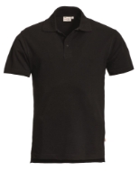 Afbeeldingen van Poloshirt Charma mt.S zwart korte mouw