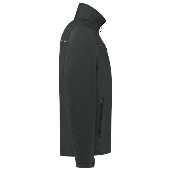 Afbeeldingen van Softshell Luxe 402006 mt.8XL Darkgrey