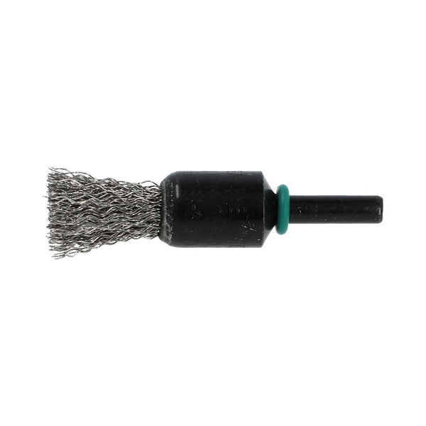 Afbeeldingen van Penseelborst Rvs Gegolfd 17x65x6SHAFT 0,3 T22