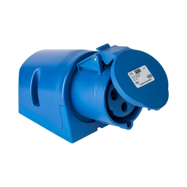Afbeeldingen van Pce cee opbouwtoestelcontactd. 32amp 3polig