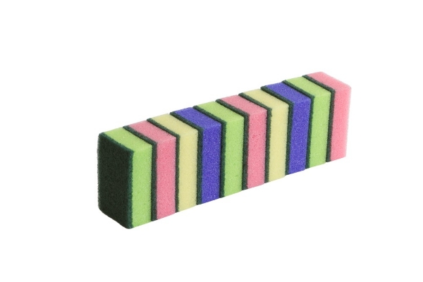 Afbeeldingen van Schuurspons 90x60x30mm pak a 10st.