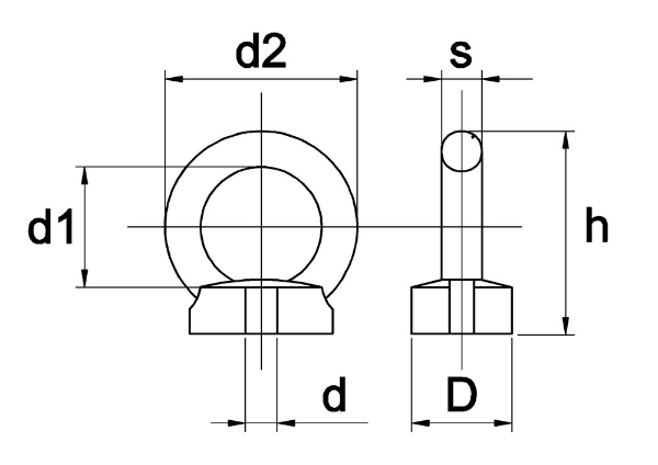 Afbeeldingen van Oogmoer m20 a2 din582