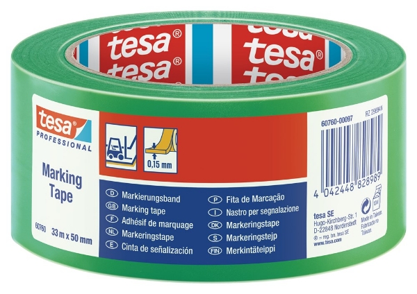 Afbeeldingen van Markeringstape 50mmx33mtr. groen