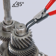 Afbeeldingen van Borgveertang A22 45° Knipex