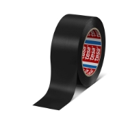 Afbeeldingen van Tesa 4169 vloermarkeringst. zwart 33m, 50mm