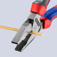 Afbeeldingen van Kracht-combitang gepol. 200mm mc-greep Knipex