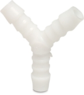 Afbeeldingen van Y-stuk 8mm kunststof (pom) 16bar