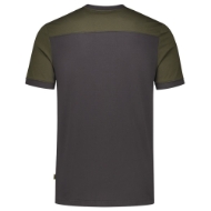 Afbeeldingen van T-Shirt Bicolor 102006 XL darkgrey/army
