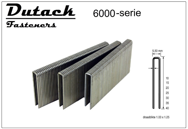 Afbeeldingen van Dutack nieten 6040cnk box 5000st
