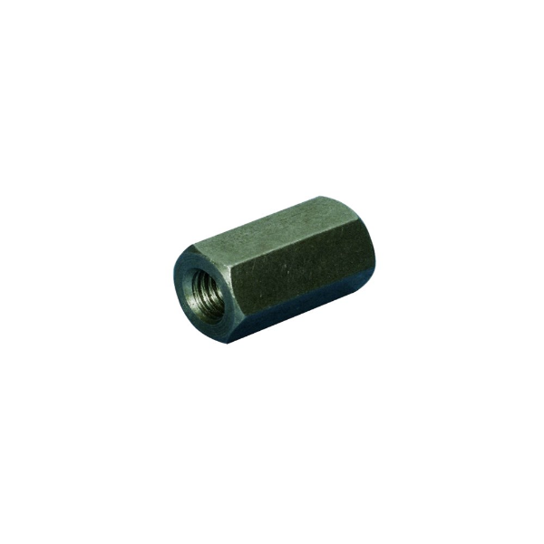 Afbeeldingen van Koppelmoer zeskant din6334-5 m12 blank
