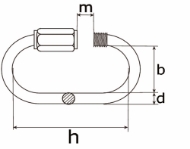 Afbeeldingen van Quick-link 10mm verz.
