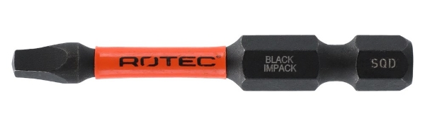 Afbeeldingen van Rot Black-Impact 1/4x50 schroefbit SQD2 [5]