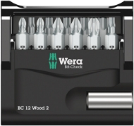 Afbeeldingen van Wera bitset bit-check 12 wood 2
