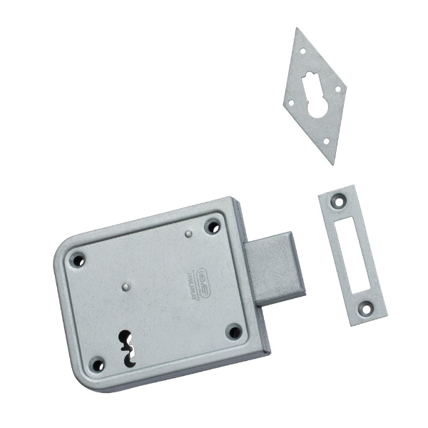 Afbeeldingen van Nem kelderbandslot 91/11 70mm blister