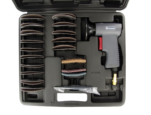 Afbeeldingen van Red rooster mini schuurmach. 75mm RRS-60153K