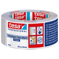 Afbeeldingen van Tesa 63652 aluminiumtape alu 25m, 50mm 50mu