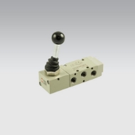 Afbeeldingen van Mw ventiel 5/2-1/4" pneum.nc.m.