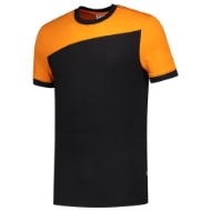 Afbeeldingen van T-Shirt Bicolor Naden mt. M Blackoran