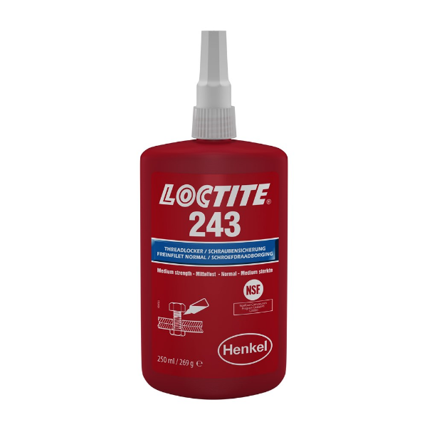 Afbeeldingen van Loctite draadborging 243/250