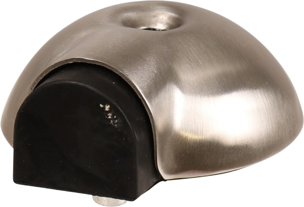 Afbeeldingen van Oxloc RVS mat deurstopper 57x22mm vloermontag